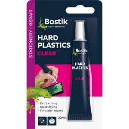 Bostik Hard Plastics Adhesive (Clear) - 20ml
